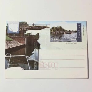 Fi 1637 całostka pocztowa Cp. Drogi wodne...