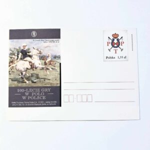 Fi 1576 całostka pocztowa Cp 100-lecie gry w polo...