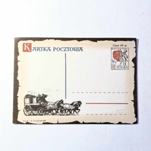Fi 155 całostka pocztowa Cp 400-lecie Poczty Polskiej