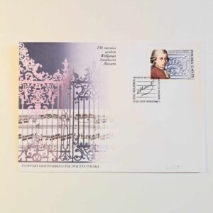 Fi 4079 Koperta FDC 250. rocznica urodzin Mozarta