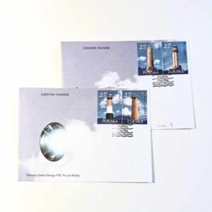Fi 4092 - 5 Koperta FDC Latarnie morskie