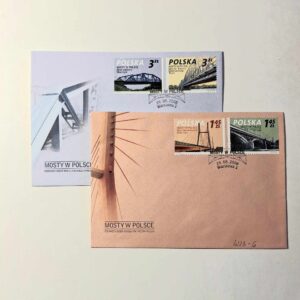 Fi 4223 - 6 Koperta FDC Mosty w Polsce...