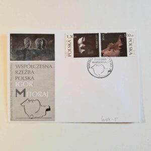 Fi 4084 - 5 Koperta FDC Współczesna rzeźba...