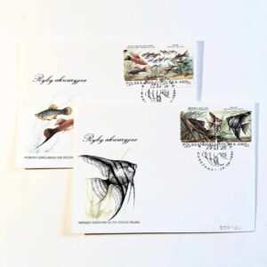 Fi 3357 - 60 FDC Ryby akwariowe.