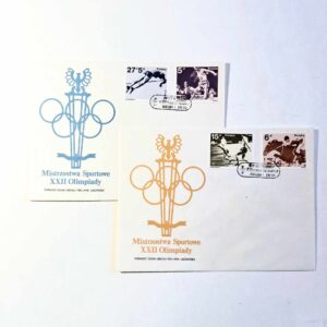 Fi 2714 - 7 Koperta FDC Medale Polaków na IO...