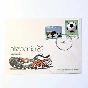 Fi 2662 - 5 Koperta FDC MŚ w piłce nożnej w Hiszpanii