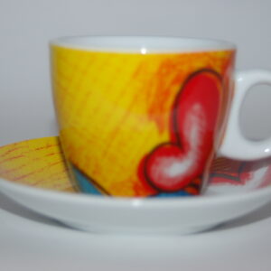 Filiżanka espresso EGAN CAMPO DI CUORI F2474