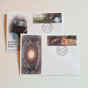 Fi 4012 - 15 koperta FDC Kosmiczna historia Ziemi