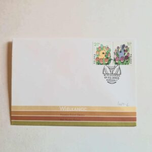 Fi 4021 - 2 koperta FDC Wielkanoc
