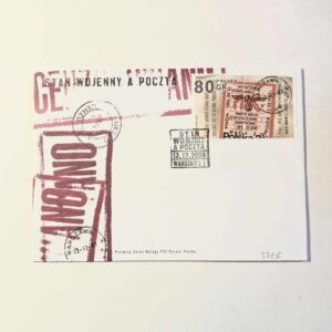 Fi 3726 Koperta FDC Stan wojenny...