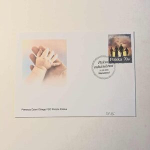 Fi 3686 Koperta FDC  Piękno rodzicielstwa.