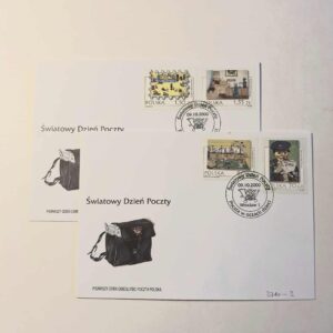 Fi 3710 - 13 Koperta FDC Światowy Dzień Poczty.