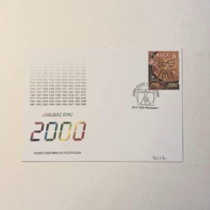 Fi 3657 Koperta FDC Jubileusz roku 2000