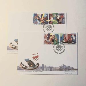 Fi 3706 - 9 Koperta FDC Igrzyska Sydney...