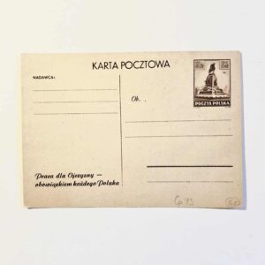 Fi 93 całostka pocztowa Cp Karta ze znakiem opł 362