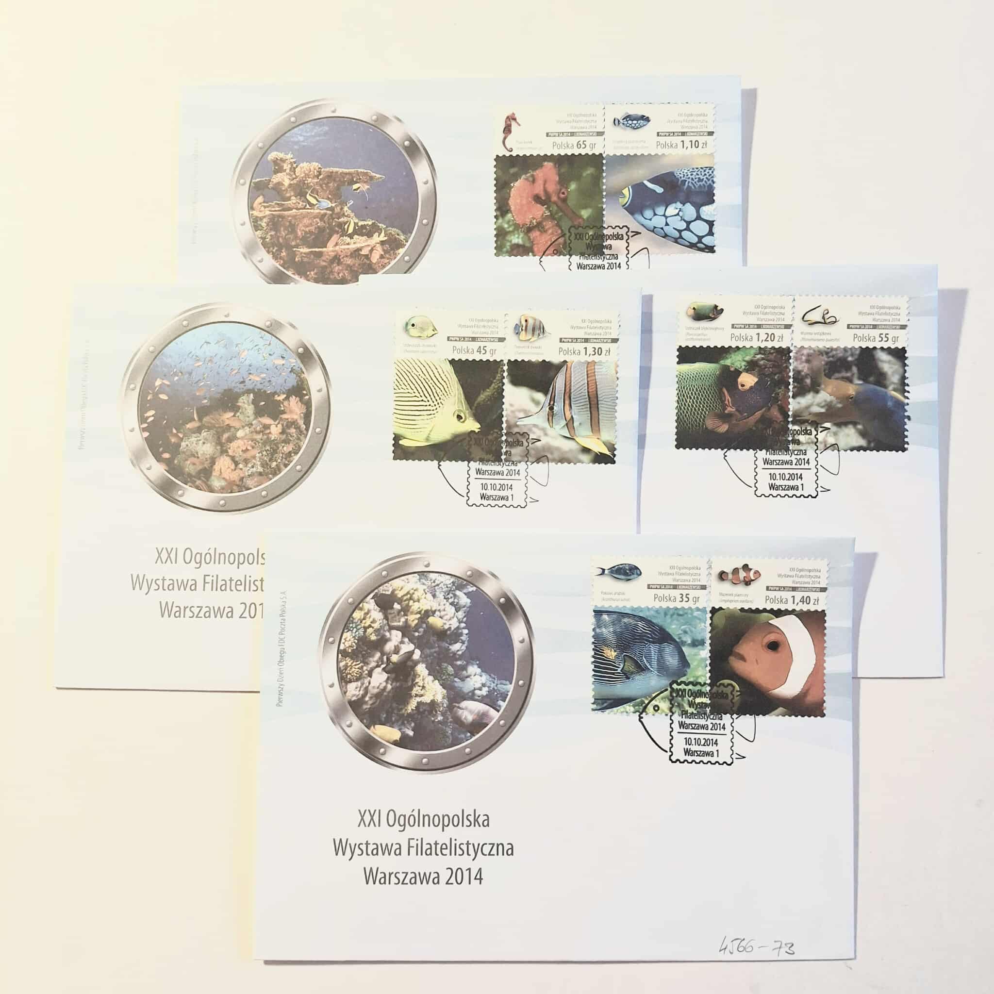 Fi 4566 - 73 koperta FDC Ogólnopolska Wystawa...