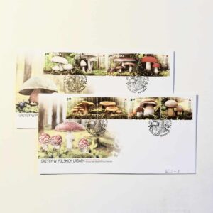 Fi 4545 - 48 koperta FDC Grzyby. DL