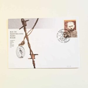 Fi 4378 koperta FDC  Rok św. M M Kolbe.