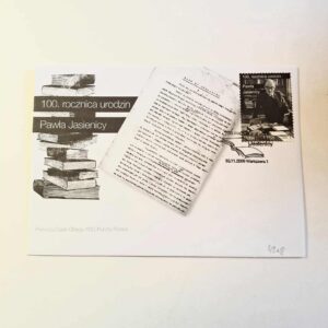 Fi 4308 koperta FDC  100. rocznica urodzin...