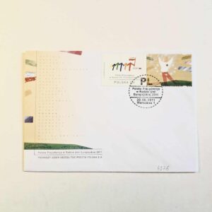 Fi 4376 koperta FDC  Polska prezydencja...
