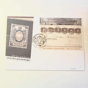 Fi 4315 koperta FDC  150 lat polskiego znaczka...