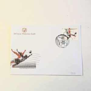 Fi 4350 koperta FDC 100 - lecie Widzewa....