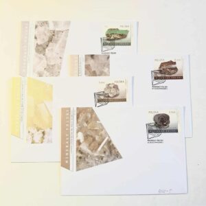 Fi 4342 - 5 koperta FDC Minerały Polski.