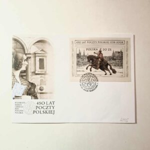 Fi 4256 duża koperta FDC  450 lat P P.