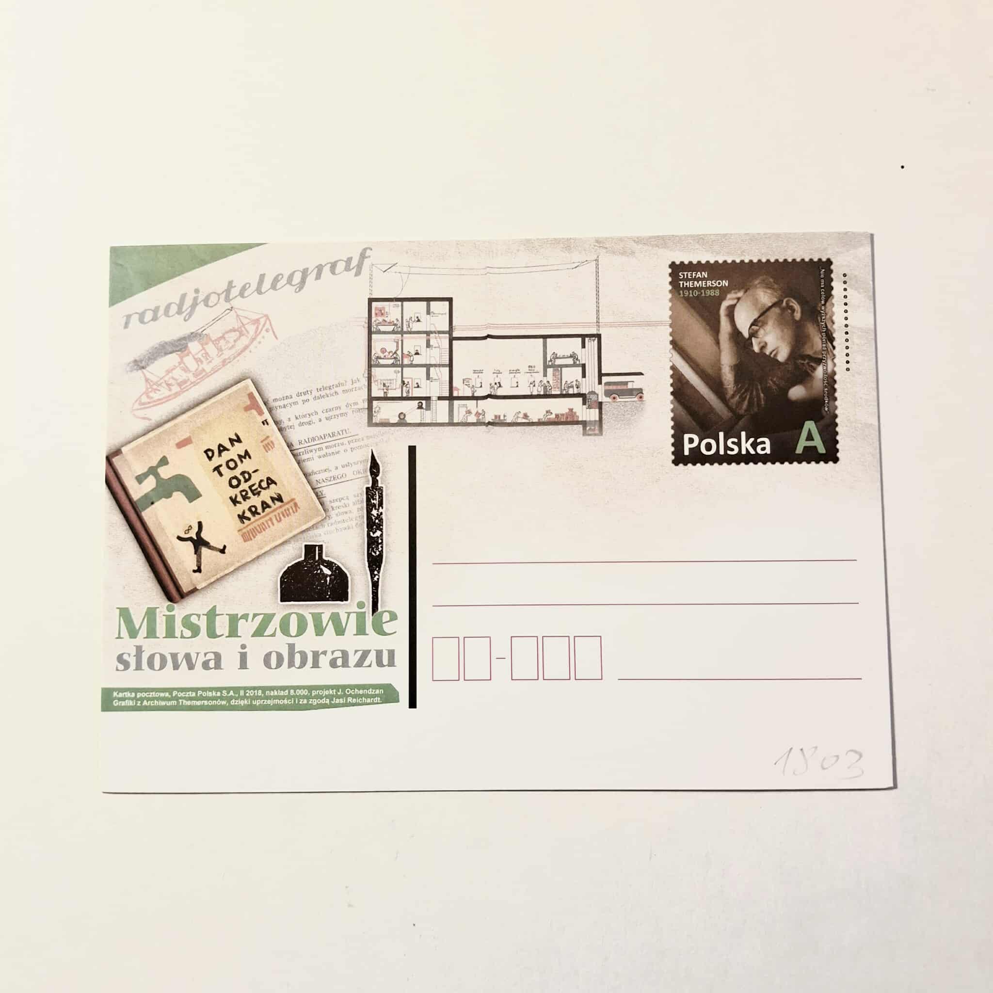 Fi 1803 całostka pocztowa Cp (opis)