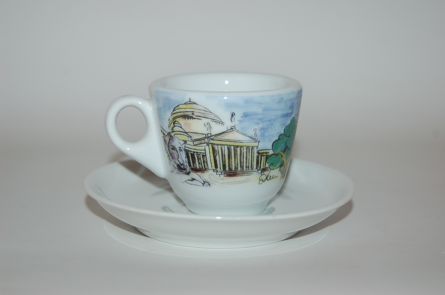 Filiżanka espresso ZESTAW CAFFE SUN + GRATIS STOJAK F2487 - obrazek 7