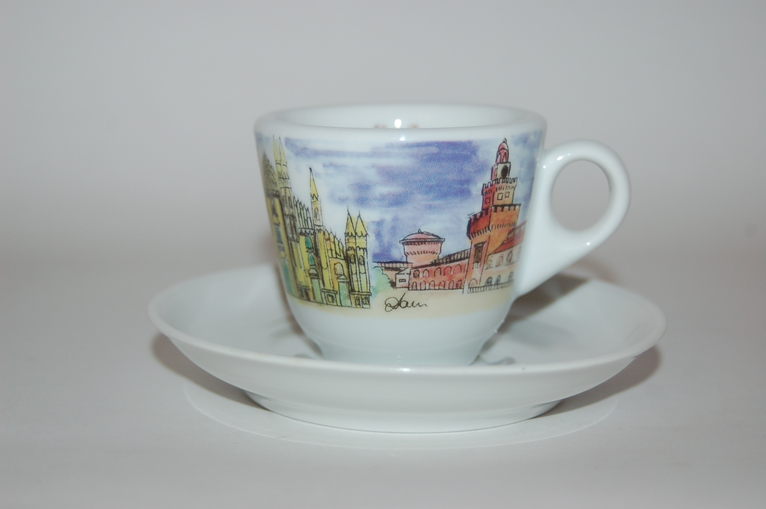 Filiżanka espresso ZESTAW CAFFE SUN + GRATIS STOJAK F2487 - obrazek 10