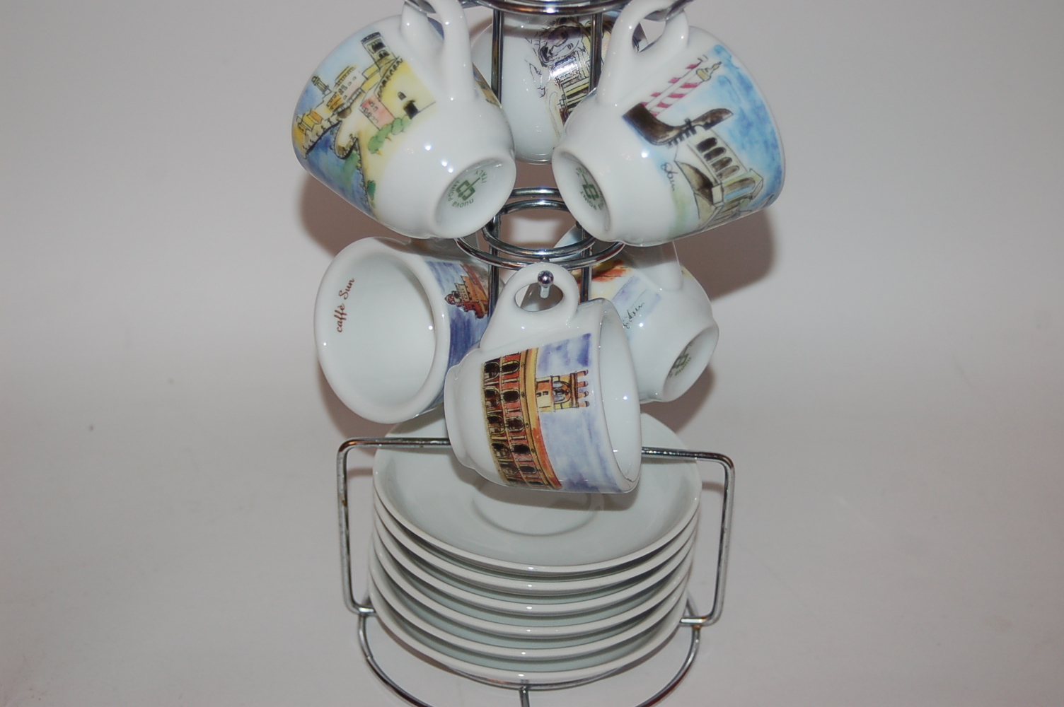 Filiżanka espresso ZESTAW CAFFE SUN + GRATIS STOJAK F2487 - obrazek 17