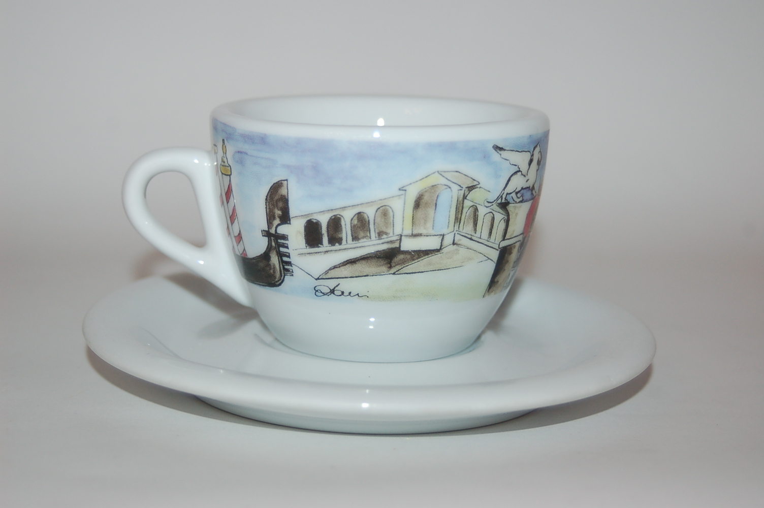 Filiżanka cappuccino CAFFE SUN F2489 + GRATIS TALERZYK - obrazek 3