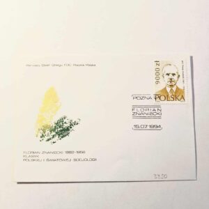 Fi 3350 Koperta FDC  Florian Znaniecki...