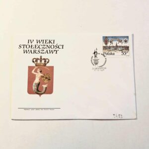 Fi 3433 Koperta FDC Cztery wieki stołeczności...