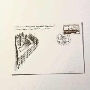 Fi 3295 koperta FDC  750 - lecie nadania...