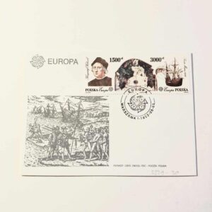 Fi 3229 - 30 koperta FDC  500 - lecie odkrycia Ameryki