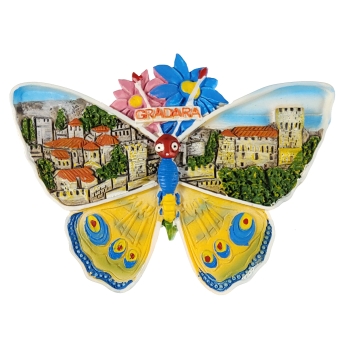 GRADARA WŁOCHY MAGNES WIDOKI W MOTYLU M00585