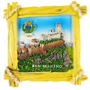 SAN MARINO MAGNES MINIATURKA W RAMIE M00604