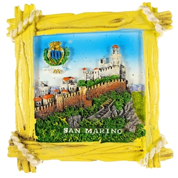 SAN MARINO MAGNES MINIATURKA W RAMIE M00604