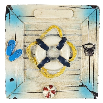 KOŁO RATUNKOWE MAGNES MINIATURKA W RAMCE M00615