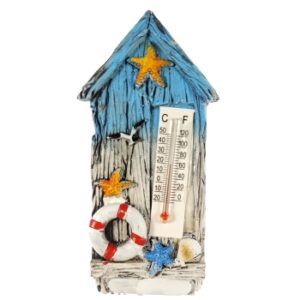 TERMOMETR KOŁO RATUNKOWE MAGNES BUDKA NA PLAŻY Z  M00617