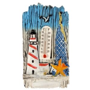 LATARNIA MORSKA MAGNES  Z TERMOMETREM, KOŁEM RATUNKOWYM M00619