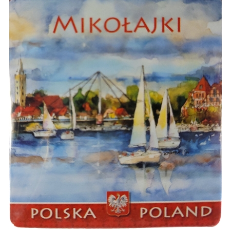 MIKOŁAJKI MAGNES WIDOCZEK M00740