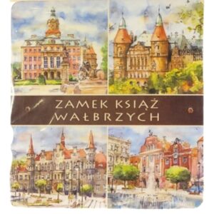 ZAMEK KSIĄŻ MAGNES WIDOCZKI  WAŁBRZYCH M01112