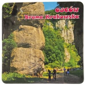 MAGNES NA LODÓWKĘ WIDOK BRAMA KRAKOWSKA OJCÓW M01165