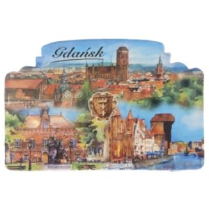 MAGNES NA LODÓWKĘ WIDOKI GDAŃSK M01178