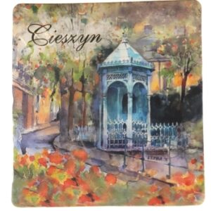 MAGNES NA LODÓWKĘ WIDOK PAMIĄTKA Z CIESZYNA M01186