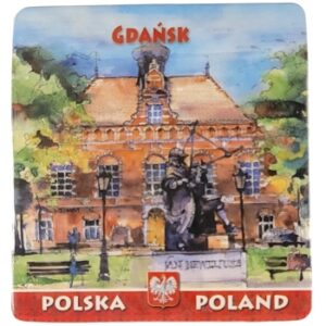 MAGNES NA LODÓWKĘ WIDOK PAMIĄTKA Z GDAŃSKA M01189