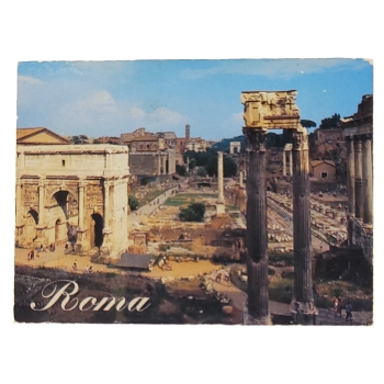 MAGNES NA LODÓWKĘ WIDOK RZYMU M01202